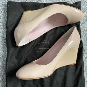 Kate spade patent wedges